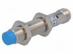 Sensor: inductive | Output conf: PNP / NO | 0&divide;4mm | 10&divide;30VDC | M12