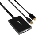 Club3D adapter MiniDisplayport > DVI-D (aktiivne topelt) St/Bu jaem&uuml;&uuml;k