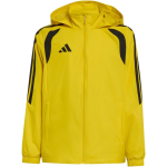 Kurtka dla dzieci adidas Tiro 26 League Windbreaker ż&oacute;łta KT2425 140cm