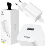Baseus reisilaadija kiirlaadija White EU (CCALL-BX02)