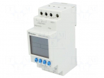 Programmable time switch | Range: 1min&divide;7days | DPDT | 230VAC | DIN