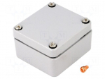 Enclosure: multipurpose | X: 58mm | Y: 64mm | Z: 34mm | ALUEIN | aluminium