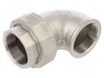 Splice terminal: 90&deg; elbow | max.10.5bar | 1.4408 stainless steel