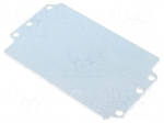 Mounting plate | steel | W: 69mm | L: 114mm | Series: EURONORD