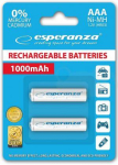 Battery Esperanza Esperanza EZA101W 1000mAh 2-pack