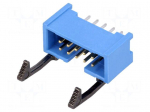 Socket | IDC | male | PIN: 10 | straight | THT | gold-plated | 2.54mm