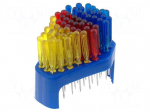 Kit: screwdrivers | Pcs: 60 | slot