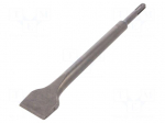 Chisel | for concrete | L: 250mm | metal | Kind of holder: SDS-Plus&reg;