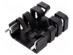 Heatsink: moulded | TO218 | black | L: 36.3mm | W: 25.4mm | H: 12.7mm