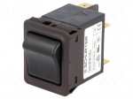 Circuit breaker | Urated: 240VAC | 60VDC | 10A | DPST | Poles: 2 | 34x26mm