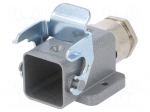 Enclosure: for HDC connectors | C146 | size A3 | with latch | M20