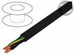 Wire | JZ-500-BK | 4G1,5mm2 | unshielded | 300/500V | PVC | Cu | stranded
