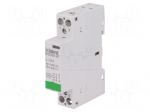 Contactor: 2-pole installation | NO x2 | 24VAC | 24VDC | 25A | DIN | IKD