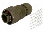 Connector: circular | VG95234 | plug | male | PIN: 6 | with contacts