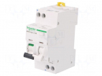 RCBO breaker | Inom: 16A | Ires: 30mA | Max surge current: 250A | IP20