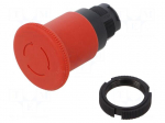Switch: emergency stop | 22mm | Harmony XAC | mushroom | IP65 | Pos: 2