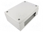 Enclosure: multipurpose | X: 200mm | Y: 300mm | Z: 120mm | with flange