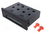 Inductance charger | 5W | black | H: 51mm | D: 133mm | Mounting: push-in