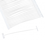 Tekstilskavas MOTEX MTX-05R ACE REGULAR, 100mm, baltas, 5000 gab.