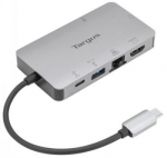 TARGUS USB-C SINGLE VIDEO 4K HDMI/VGA DOCK W\\ 100W POWER PASS
