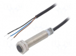 Sensor: inductive | OUT: PNP / NO | 0&divide;4mm | 10&divide;30VDC | M12 | 2m | IP67