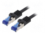 Patch cord | S/FTP | Cat: 6a | RJ45 plug,both sides | stranded | Cu | 3m