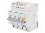 RCBO breaker | Inom: 16A | Ires: 30mA | Max surge current: 250A | IP20