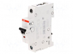 Circuit breaker | 230/400VAC | Inom: 2A | Poles: 1 | Charact: C | 6kA