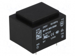Transformer: encapsulated | 1.9VA | 230VAC | 6V | 316mA | PCB | BVEI