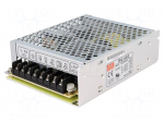 Power supply: switching | for building in,modular | 68W | 5VDC | 78%