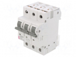 Circuit breaker | 230/400VAC | Inom: 10A | Poles: 3 | Charact: B | 6kA