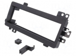 Radio frame | 1 DIN | black