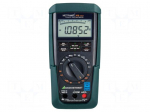 Digital multimeter | IR | LCD | 4,5 digit (19999) | 2x/s | True RMS