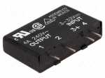 Relay: solid state | SPST-NO | Ucntrl: 3&divide;32VDC | 4A | 24&divide;280VAC | MP