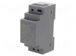 Power supply: switching | for DIN rail | 24W | 24VDC | 1A | 100&divide;240VAC