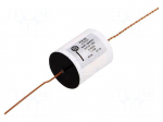 Capacitor: copper-polypropylene | 0.47uF | 600VDC | &plusmn;2% | &Oslash;31.8x38mm