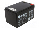 Re-battery: acid-lead | 12V | 28Ah | AGM | maintenance-free