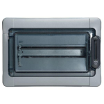 Plexo3 cabinet 18 modules surface mounting IP65 IK09 with PE+N terminal blocks