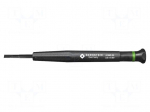 Screwdriver: precision | slot | 2.3x0.4mm | Blade length: 17mm