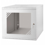 Komutācijas sienas skapis 19"- 9U - 600mm PELĒKS