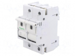 Fuse disconnector | D02 | for DIN rail mounting | 63A | Poles: 2 | 400V
