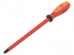 Screwdriver: insulated | Phillips | PH4 | Blade length: 200mm | 1kVAC