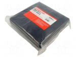 Cleaning cloth: cloth | ESD,dry | 150pcs | 229x229mm | ISO 5 | black