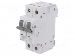 Circuit breaker | 230/400VAC | Inom: 16A | Poles: 2 | Charact: B | 6kA