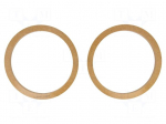 Spacer ring | MDF | 200mm | impregnated,varnished | 2pcs.