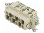 Connector: HDC | female | PIN: 6 | 35A | 70