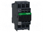 Contactor: 3-pole | NO x3 | Auxiliary contacts: NC + NO | 24VDC | 9A