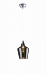 Trio Calais piekarama lampa E27 smoke brushed steel 304800142 4017807277944