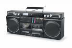 Muse | Ghetto Blasters | M-380 GB | AUX in | Bluetooth | Cassette deck | CD player | Black
