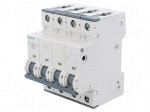 Circuit breaker | 230/400VAC | Inom: 16A | Poles: 3+N | Charact: B | 6kA